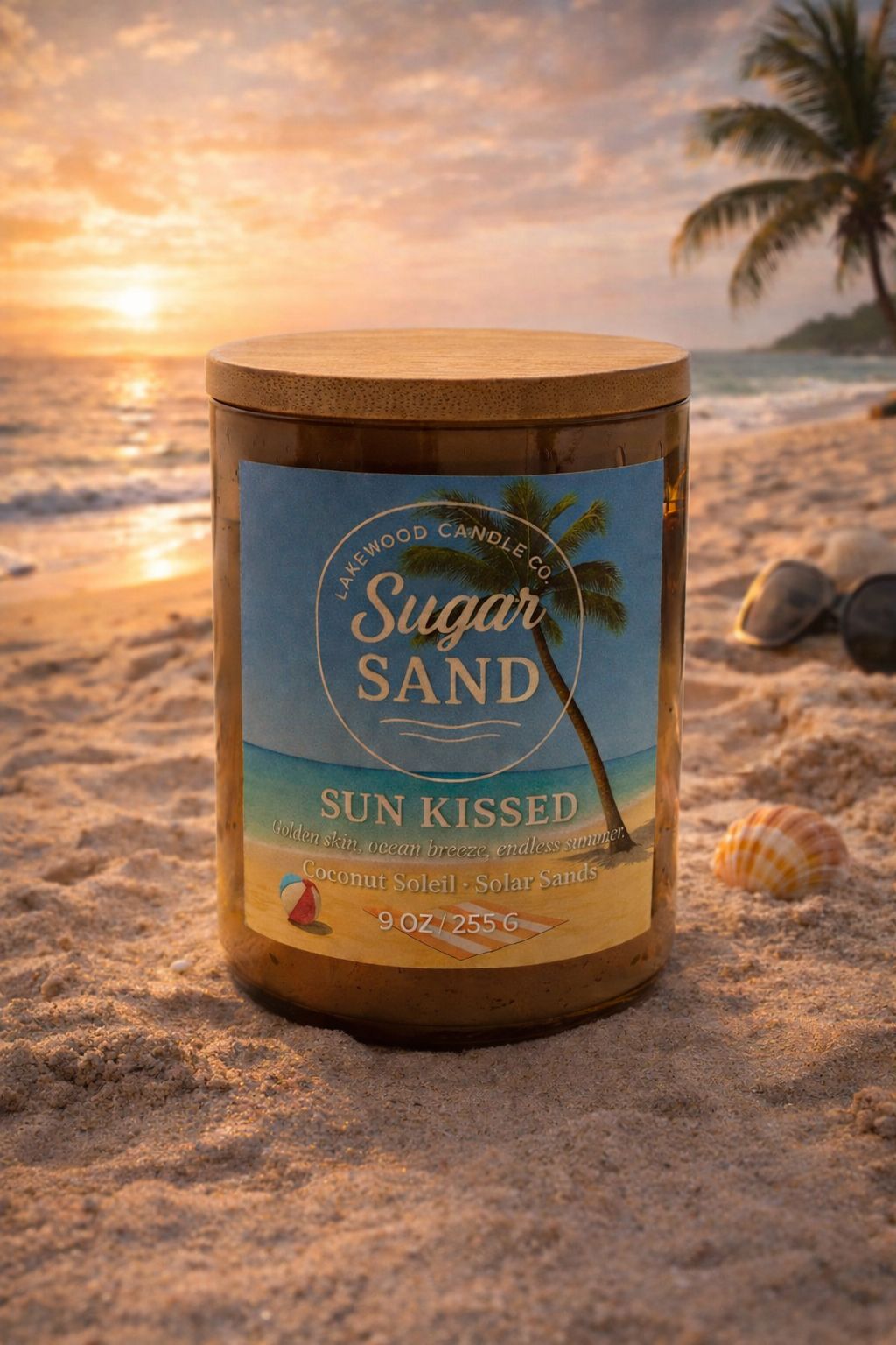 Sunkissed | Coconut Soy Wax Candle - 9oz