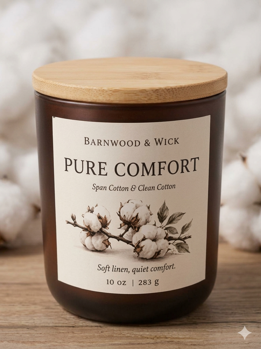 Pure Comfort - Soft Linen, Quiet Comfort | Coconut Soy Wax 10oz